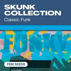 Colección Skunk, referencia a semillas feminizadas de cannabis Skunk.
