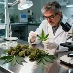 Analizamos semillas con alto CBD y bajo THC en laboratorio.