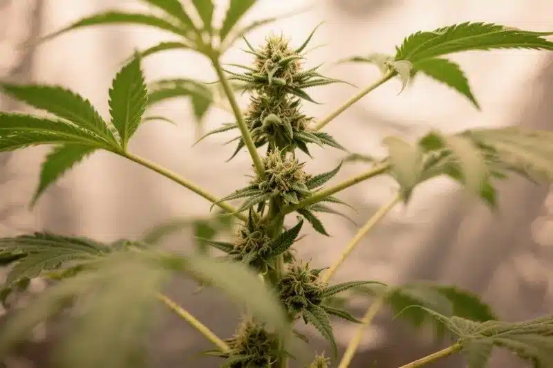 Cultiva Chemdog #4 en interior y disfruta de su potencia. Ideal para expertos, ofrece alto THC, estructura compacta y sabor intenso a limón y pino.