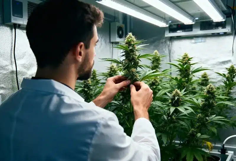 Comprar autoflorecientes con alto contenido de THC interior.