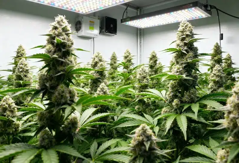 Producción de Do Si Dos en cultivo interior de alta calidad.