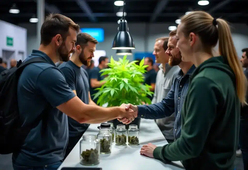En la feria cannabis, profesionales y emprendedores crean alianzas, exploran oportunidades de negocio y comparten conocimientos sobre el sector cannábico.