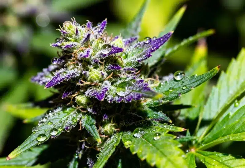 GG x Girl Scout Cookies: flores moradas y resinosas únicas.