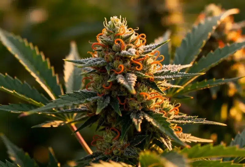 GG4: cogollos resinosos y aroma intenso a pino y tierra.