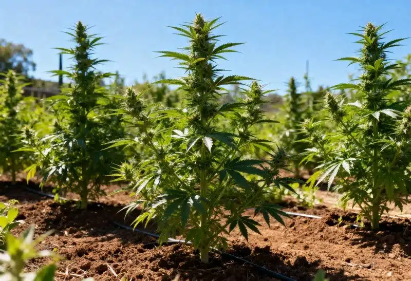 GMO: cultivo exterior resistente con alto rendimiento natural.