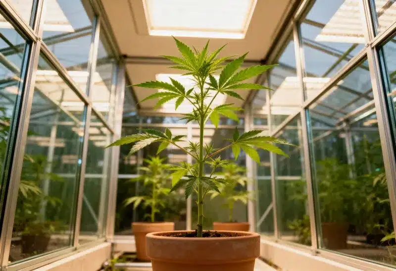 HellFire OG: cultivo interior con crecimiento vigoroso.