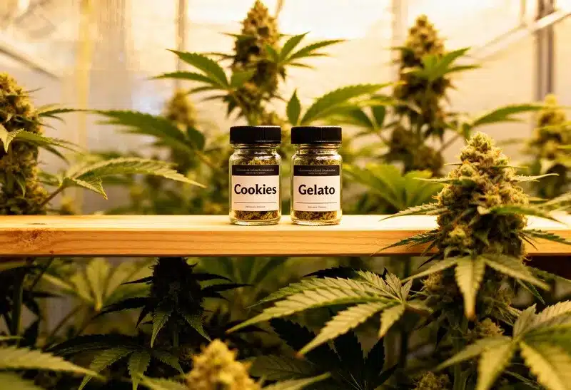 Comprar semillas con sabores dulces como Cookies y Gelato.