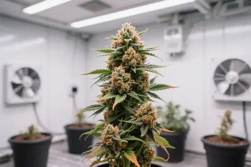 Variedades clásicas de marihuana ideales para cultivo indoor.