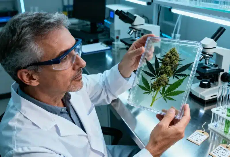 Análisis de variedades con aroma y terpenos cítricos.