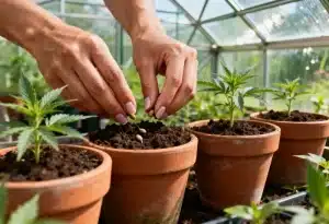 Comprar semillas de marihuana de cosecha temprana exterior.