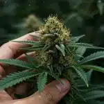 Lemon Haze Auto: Cogollo maduro y resinoso.