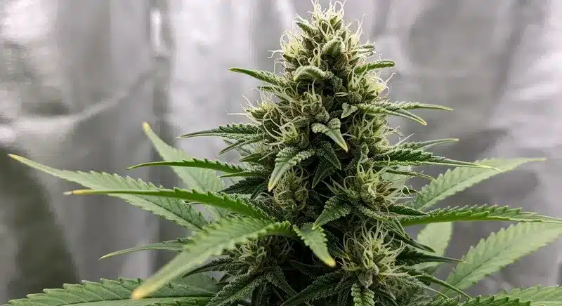 Cogollo en floración y su papel en las variedades estabilizadas en el cannabis.
