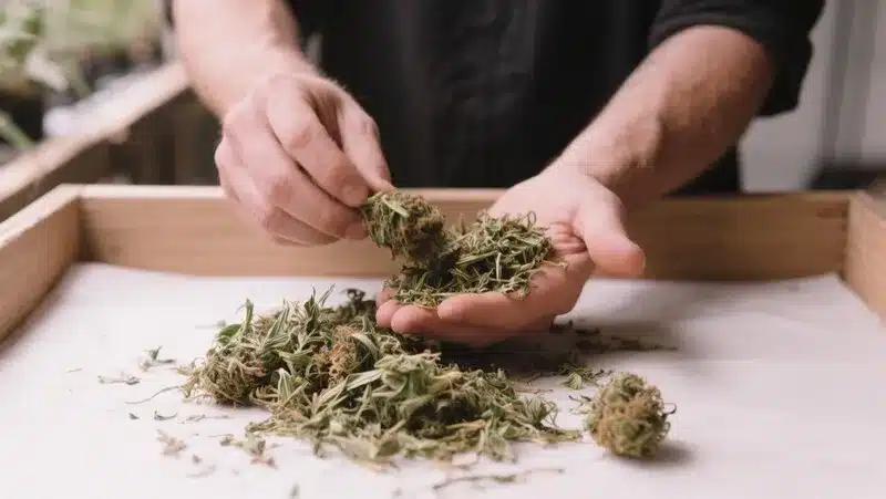Lemon Haze Auto, cogollos secos y curados a mano con aroma cítrico intenso. Ideal para quienes buscan calidad y sabor premium.
