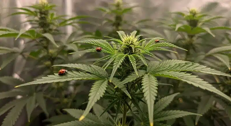 Semillas con bajo consumo de agua en cultivo ecológico con control natural.