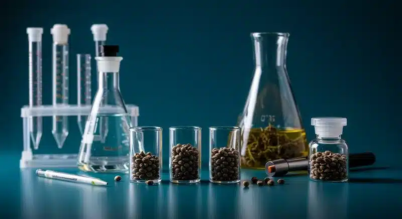 Semillas con proporción equilibrada THC:CBD (1:1) verificadas en laboratorio, con genética estable y alto rendimiento para todo tipo de cultivo.