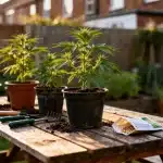 Cómo cultivar cannabis fácilmente en macetas al aire libre.