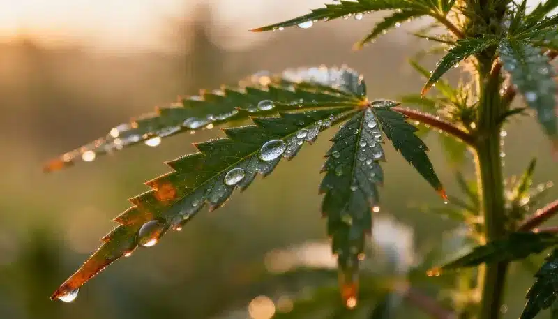 Sistemas hidropónicos inteligentes para marihuana y control de humedad.