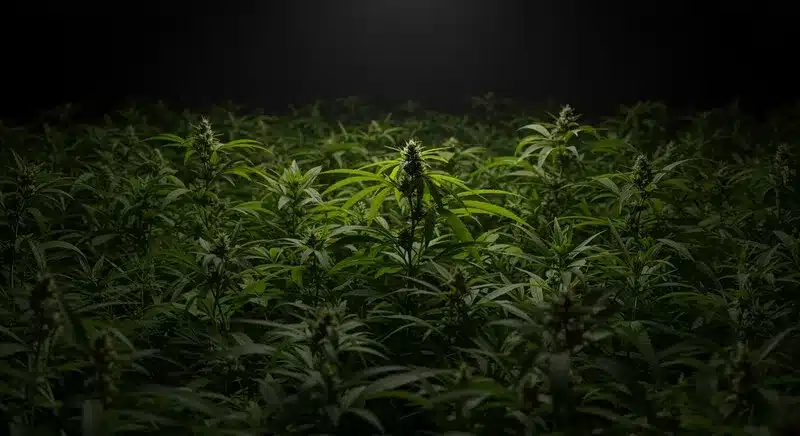 Tipos de terpenos de menta en el cannabis según el cultivo.