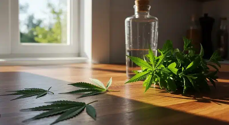 Por qué algunas variedades de cannabis saben a menta.
