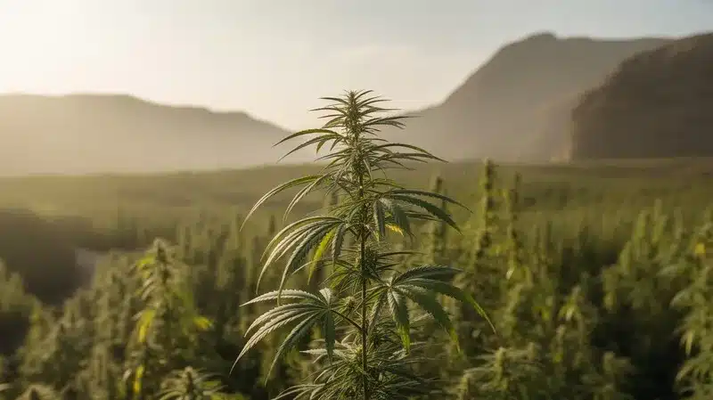 Variedades de cannabis mentolado con mayor nivel de THC.