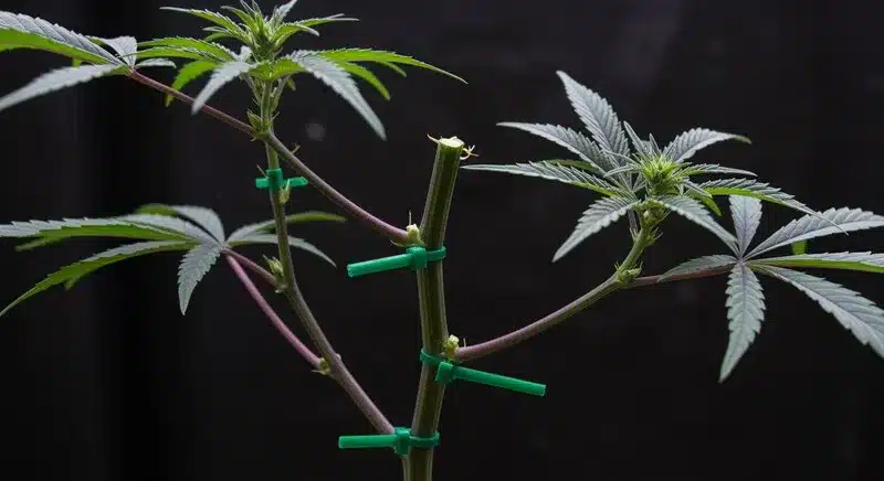 Purple Punch x Do-Si-Dos: Poda y entrenamiento de cannabis.