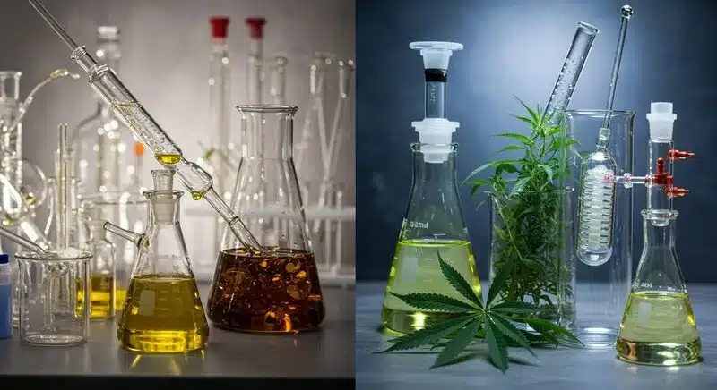 Scott OG y procesos de extracción de cannabis.