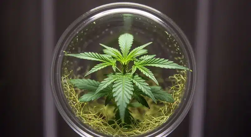 ¿Es mejor el clonaje por cultivo in vitro para cannabis?