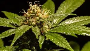 Cogollo Cannatonic con alto contenido en CBD.