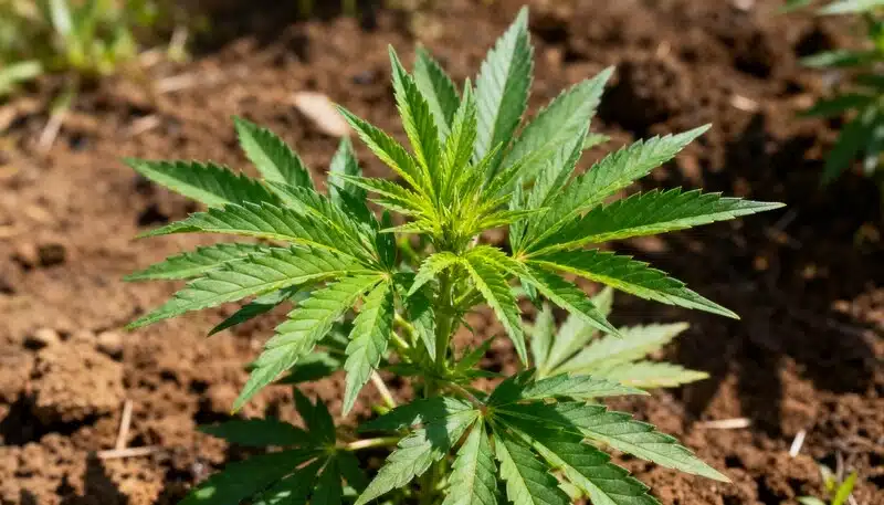 Semillas de cannabis para suelos pobres con buen desarrollo.