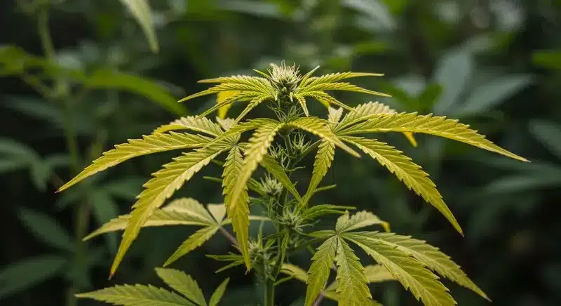 Cómo diagnosticar hojas amarillas en el cannabis en floración.