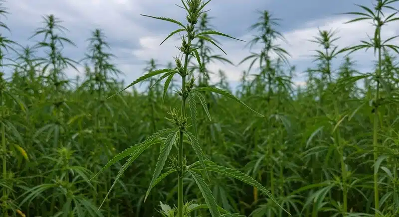 Critical Bilbo x Rainbow Chips Regular plantas de cannabis en crecimiento exterior.