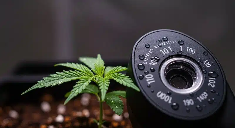 Análisis de cannabis con tecnología y marcadores moleculares.