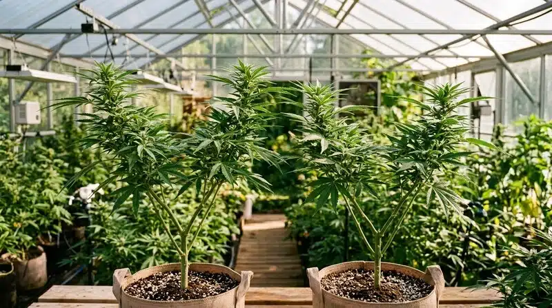 Cultivo interior de cannabis y su impacto en los niveles de Brix.