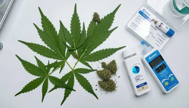 Diferencias genéticas entre cannabis índica y sativa analizadas en laboratorio.
