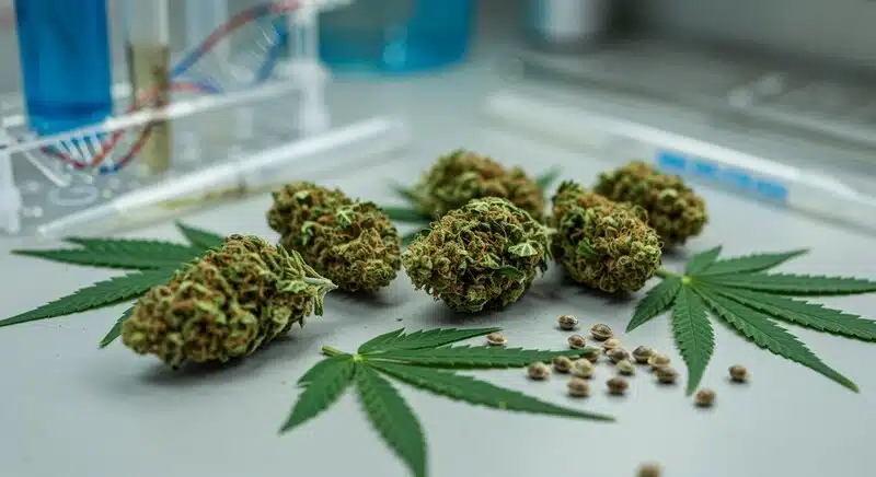 Fiabilidad de los nombres de variedades de cannabis y análisis genético.