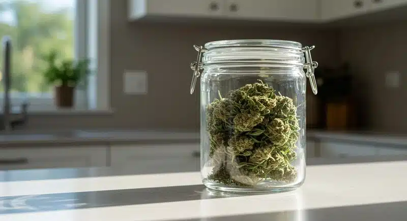 Cómo almacenar cannabis para conservar su potencia.
