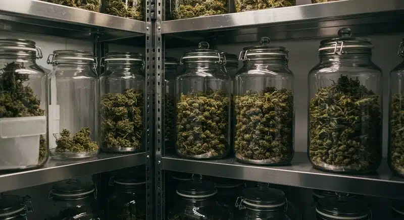 Cómo conservar marihuana a la temperatura ideal.
