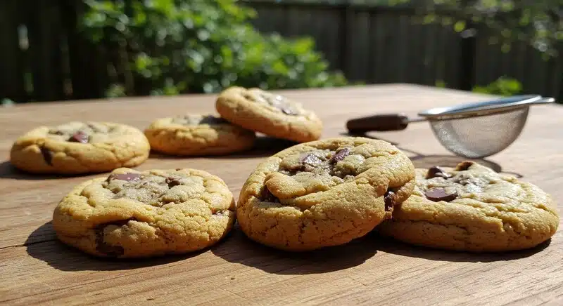 Galletas elaboradas con cannabutter como dulce fácil de cannabis casero.