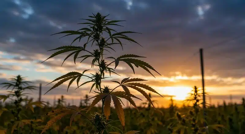 Grape Killer 99 desarrollándose al aire libre bajo condiciones naturales de cultivo.