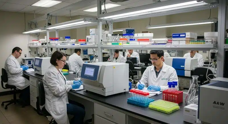 Estabilidad del CBG con el tiempo y en almacenamiento evaluada mediante análisis de laboratorio de cannabis.