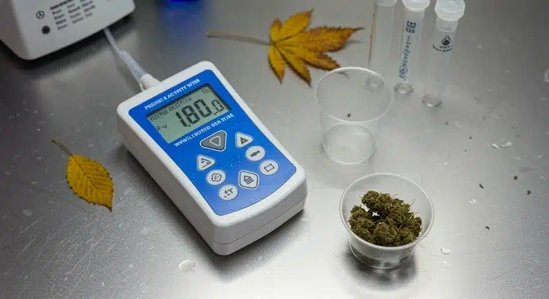 Cómo afecta la humedad a la potencia de los cannabinoides en flores de cannabis almacenadas.