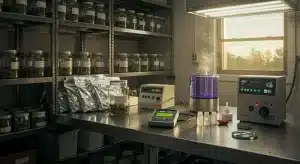 ¿La marihuana caduca? Análisis de conservación y vida útil de flores de cannabis almacenadas.