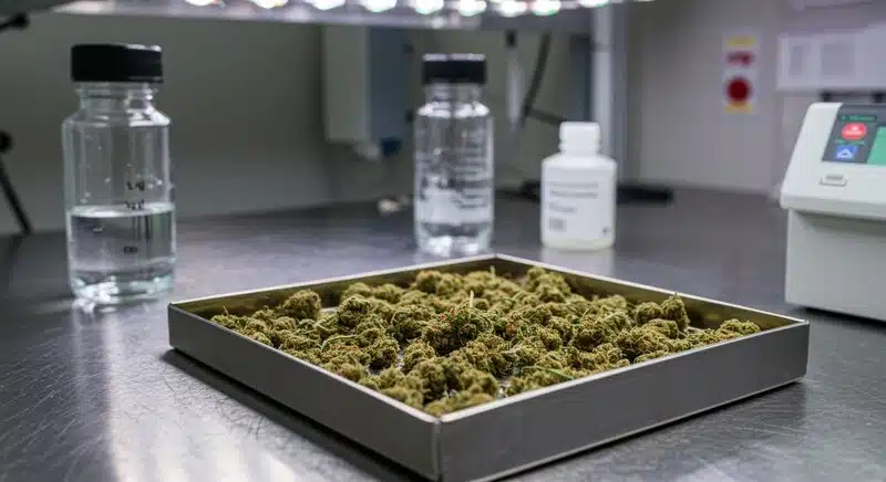 Variedades con THC estable para cultivadores sometidas a pruebas de estabilidad y conservación.