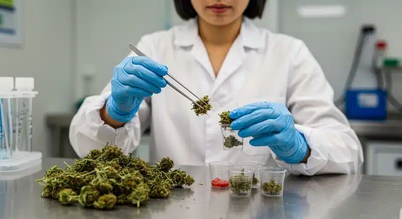 Desinfectar correctamente las carpas y salas de cultivo ayuda a prevenir la proliferación de hongos, bacterias y otros microorganismos.
