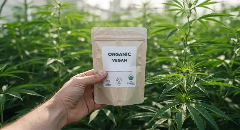 El uso de insumos de calidad, sustratos limpios y productos orgánicos certificados forma parte de las buenas prácticas para evitar contaminación microbiana en el cultivo de cannabis.
