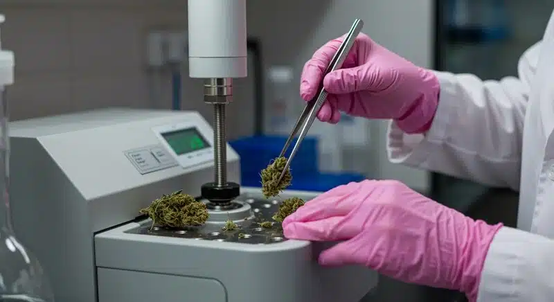 Análisis de flores para identificar hongos patógenos del cannabis: taxonomía y comportamiento.